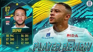 87 PLAYER MOMENTS DEPAY PLAYER REVIEW! - IS HE WORTH UNLOCKING? - FIFA 21 ULTIMATE TEAM