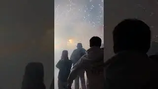 Drac de Vilanova encesa final trobada Dracs Olivella #fiestamayor #correfoc