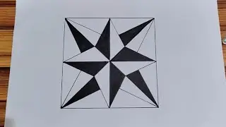 Geometrical Chart 👉 step by step | Geometric Patterns | Geometric Pattern |#geometry 