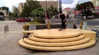 iPhone Skateboarding Clip. Tumon Guam
