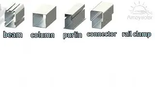 Waterproof Solar Carport Mounting System