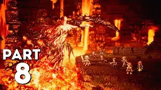 Octopath Traveler 0 Gameplay Walkthrough Part 8 - Reime Boss, Bestower of Fame & Lyblac Boss Fight