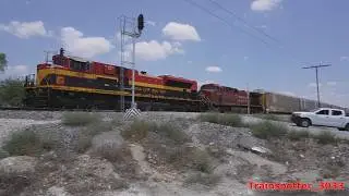 Norte y Sur, Trenes Automotrices de CPKC desde Pozo Blanco, Gto