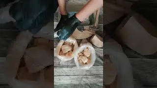 Packing clay orders live! South African Clay #clay #minerals #asmr #asmrsounds #pottery #clayasmr