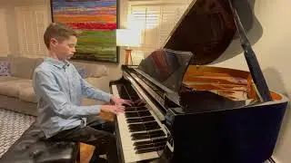 Solfaggietto by C.P.E. Bach - performed by Logan Crockett