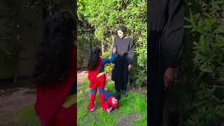 Supergirl YoYo to the Rescue! 🦸&zwj;♀️ Saves Spider-Brother from the Silly Devil! 😈🕷️