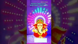 Ganpati decoration || Rainbow complete || ORDER NOW ... Whatsapp 7004336791 #Ganpati_decoration