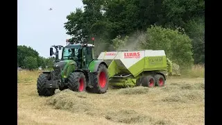 Heuernte 2022/ Fendt 724 Vario/ Claas Quadrant 2200 Roto Cut