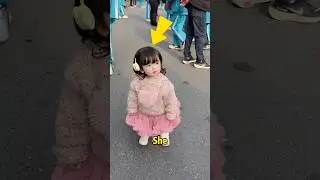Little Girl Steals the Show at School Pickup&mdash;Too Cute to Handle #cute #shorts