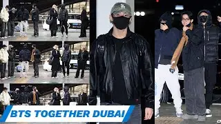 BTS Heading To Dubai Autodrome All Members Together At Airport 
