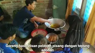 Pengabdian Masyarakat LPPM UTM Di Desa Karangpatihan | Pembuatan Keripik Pelepah Pisang