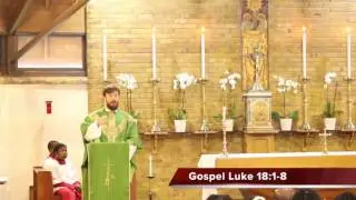 Prayer and Resolution - Homily for the 29th Sunday of Ordinary Time, Year C