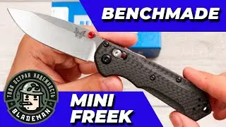 Нож Benchmade Mini Freek, CPM-S90V, Carbon Fiber