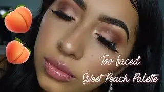 Half Cut Crease Tutorial ft. Too Faced Sweet Peach Palette