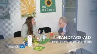 Neuer Landtag ohne Vizepräsident Thomas Gehring
