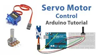 Control Servo Motor with Potentiometer | Arduino Tutorial | #servo