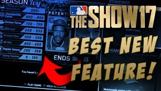 MLB The Show 17's BEST NEW FEATURE!