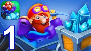 Stone Maze 3D - Gameplay Walkthrough Part 1 Stone Maze Dig Adventure (iOS, Android)