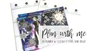 Plan With Me | A5 Planner with Recollections Inserts | Stars Shine Bright | Paperjoyph.com