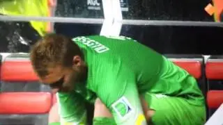 Cillessen crying before penalties