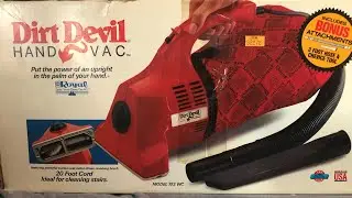 How To make a bag for a 1986 dirt devil hand vacuum￼