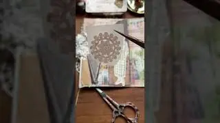 #vintage #music #journal #asmr #artjournal #satisfying #notalking #relaxing #junkjournal