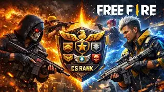 CS RANK MEIN TABAHI | Pro Gameplay | Free Fire Clash Squad Ranked