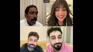مقرن و فهد مع رنا مساعد و ابو عرب و عبدالله😂ما حدا دعمني الا عبدالله😂ضحك موت😂