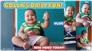 Goll Daily Vlog 🥰 | Baby Funny Video | Home Vlog | #viralvlogs #babyvlog #minivlog #trending
