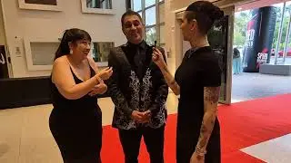 Amir Thaleb y Fernando Corona en la previa de los Martin Fierro de la Danza!