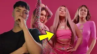 Reacción a Lola Indigo, TINI, Belinda - La Niña De La Escuela (Video Oficial)