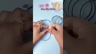 Diy - Hair Accessories Holder 🎀❤️ #diy #art #holder #craft #shorts #ytshorts