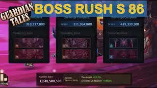 BOSS RUSH S86! Более 900 миллионов. Соберите все вехи. Легкий режим. Истории Стражей.