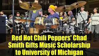 Чад Смит из Red Hot Chili Peppers дарит музыкальную стипендию Мичиганскому университету | Полная ...