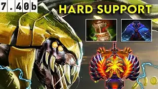 Venomancer Immortal Hard Support Toxic🤢 + Slow = Dead☠️ - Dota 2 Patch 7.40b Pro Pub Gameplay