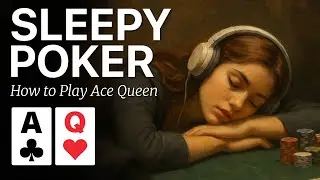 FALL ASLEEP to Poker: How to Play Ace Queen in Texas Hold'em