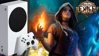 Path of Exile Xbox Series S Геймплей 60 FPS