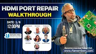 HDMI Port Repair Walkthrough
