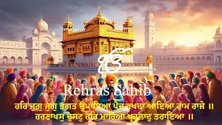 Rehras Sahib | ਰਹਿਰਾਸ ਸਾਹਿਬ | Powerful Evening Gurbani for Energy & Protection