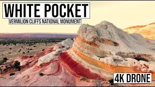 White Pocket Adventure at Vermilion Cliffs National Monument in Arizona USA [4K Drone]