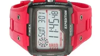 Timex Men's 'Expedition Grid Shock' Quartz Resin Camping Watch