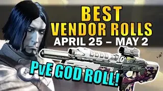 Destiny: PvE GOD ROLL SCOUT RIFLE! | BEST VENDOR ROLLS! (April 25th - May 2nd) Age of Triumph
