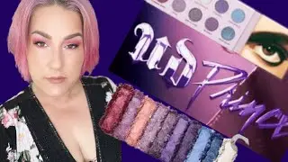 URBAN DECAY X PRINCE  || Palette Roulette Palette Review #175