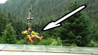 The World's Largest ZipRider in Hoonah, Southeast Alaska