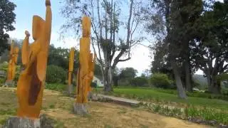 Maui's Tedeschi Winery with sculptor Tim Garcia