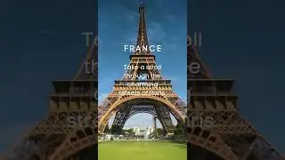 France 🇫🇷 #travel #walking #sightseeing #eiffeltower #visuallysatisfying
