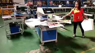 40x50cm 6 Platens Automatic Heat Press Machine For T shirts
