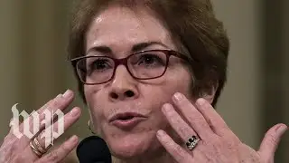 Marie Yovanovitch's public impeachment hearing, in 5 minutes
