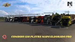 AO VIVO EURO TRUCK SIMULATOR 2  MAPA ELDORADO PRO SERVDOR 128 PLARES