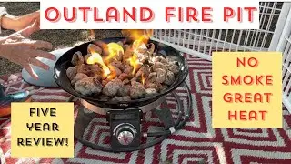 Outland Propane Fire Bowl - Review After FIVE YEARS! NO SMOKE!